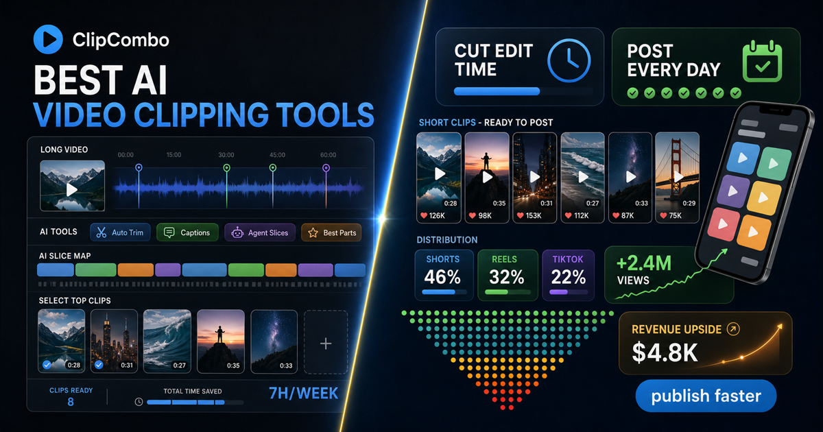 ClipCombo AI video clipping comparison cover